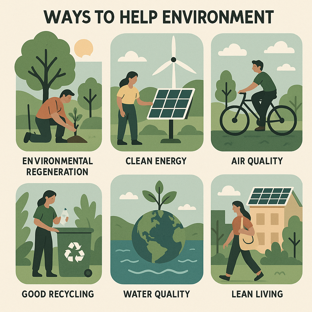 Improving Everything; Key elements for a sustainable environment.